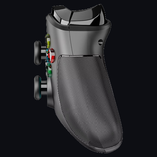 Suporte de celular incluso e bateria de 800 mAh do controle Kalkan Tyr RGB