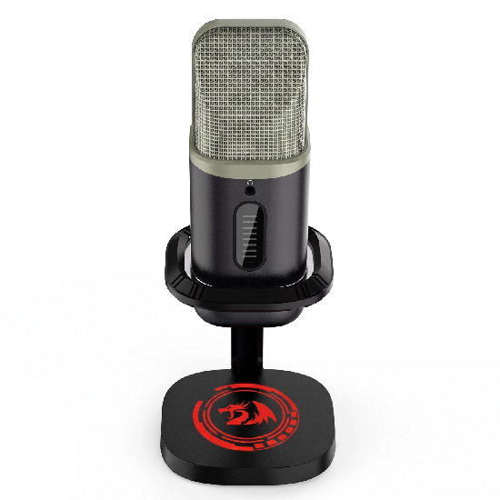 Roda seletora de padrão de captação cardioide e omnidirecional do Redragon Echowave