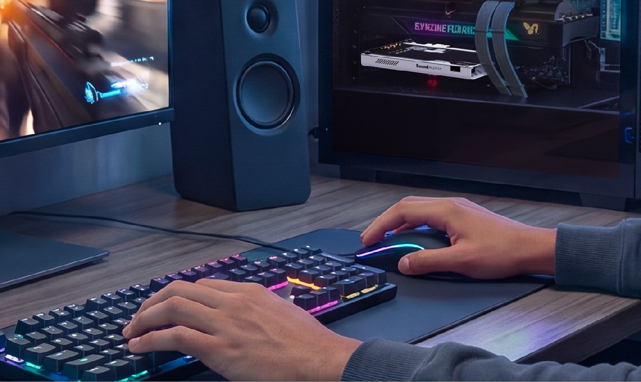 Software e filtros digitais da Sound Blaster AE-X com suporte a ASIO e modo direto