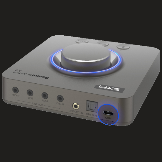 Compatibilidade da Sound Blaster X4 com PS4, Blu-ray, TV e dispositivos móveis
