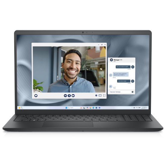 Notebook Dell Pro 15 videoconferência reunião online
