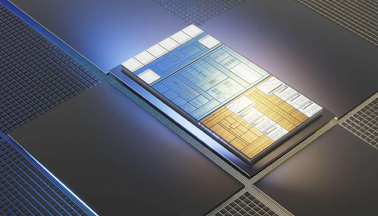 Arquitetura do processador Intel Core Ultra 7 265H com CPU, GPU e NPU