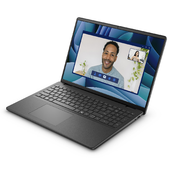 Notebook Dell 16 DC16250 em videoconferência com múltiplos participantes
