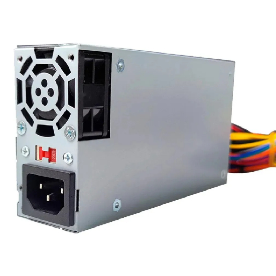 Fonte Flex TFX 200W prata com chave de voltagem