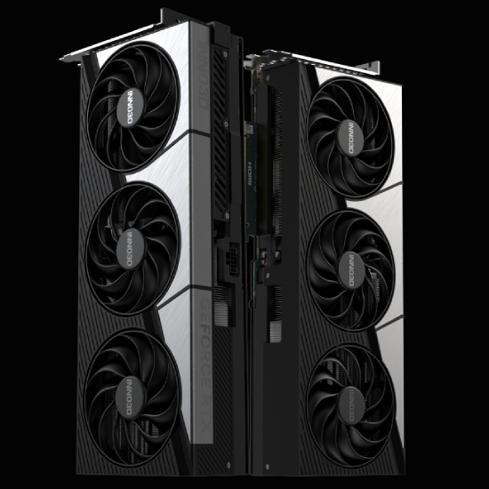 INNO3D GeForce RTX 5090 X3 OC design cooler triplo ventilador arquitetura Blackwell