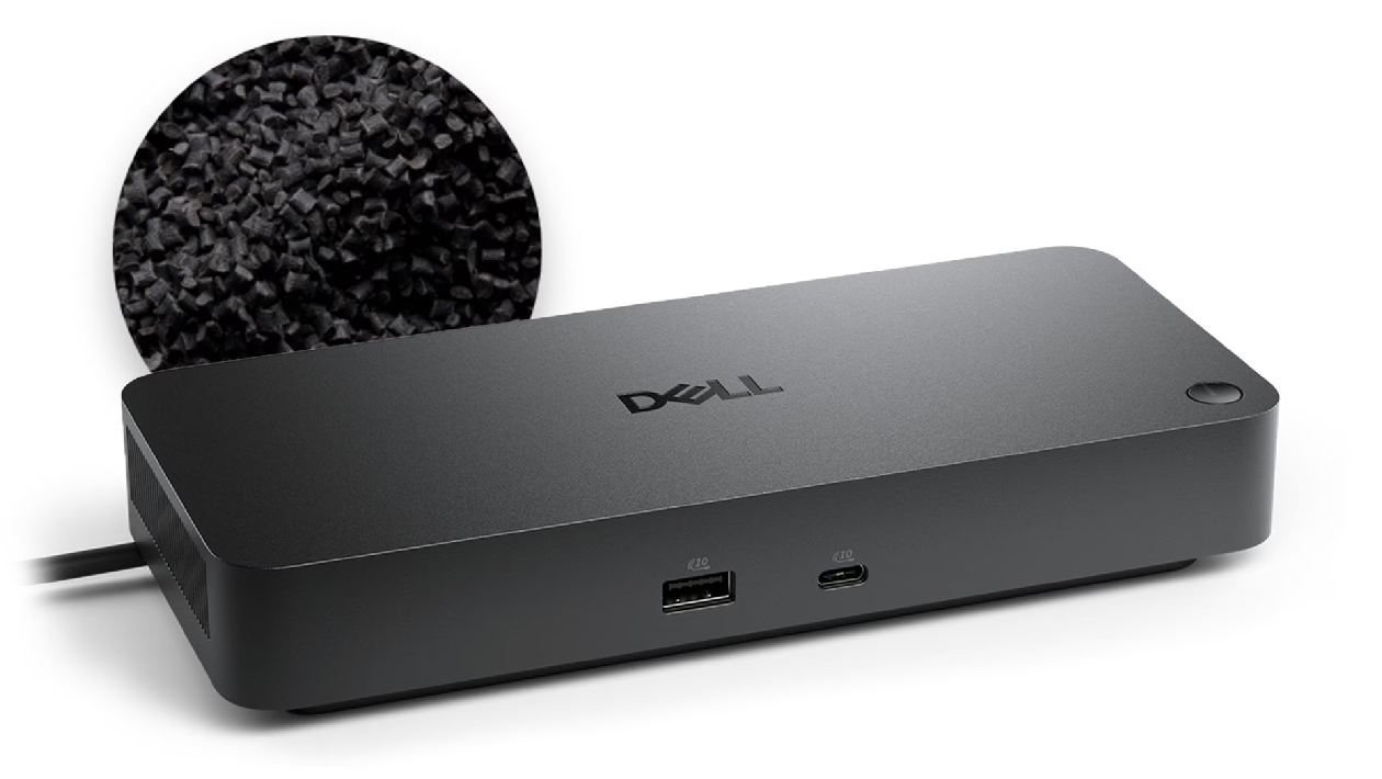 Dock Station Dell CSG WD25 materiais reciclados sustentabilidade embalagem