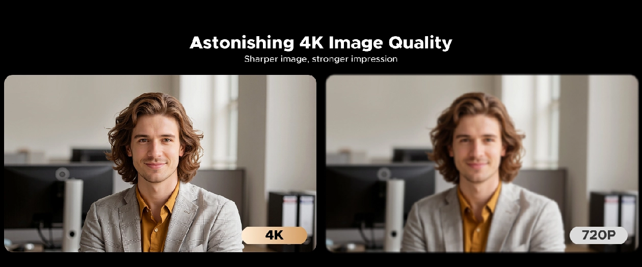 Comparativo de qualidade de imagem 4K da Ugreen CM831