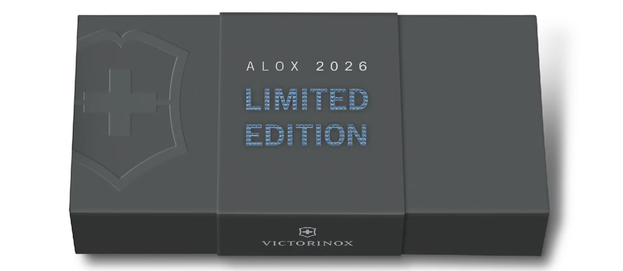 Embalagem especial de presente da edi&ccedil;&atilde;o comemorativa Alox 2026 Limited Edition com luva de prote&ccedil;&atilde;o