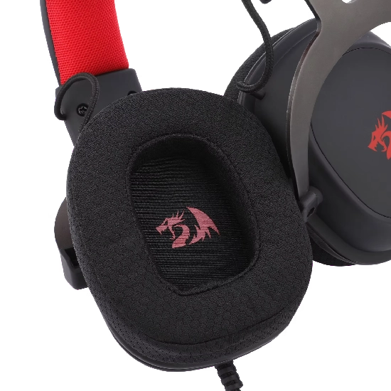 Almofada interna em tecido respirável mesh do headset Redragon
