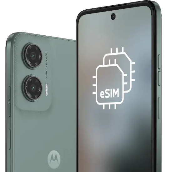 Tecnologia eSIM do Moto G35