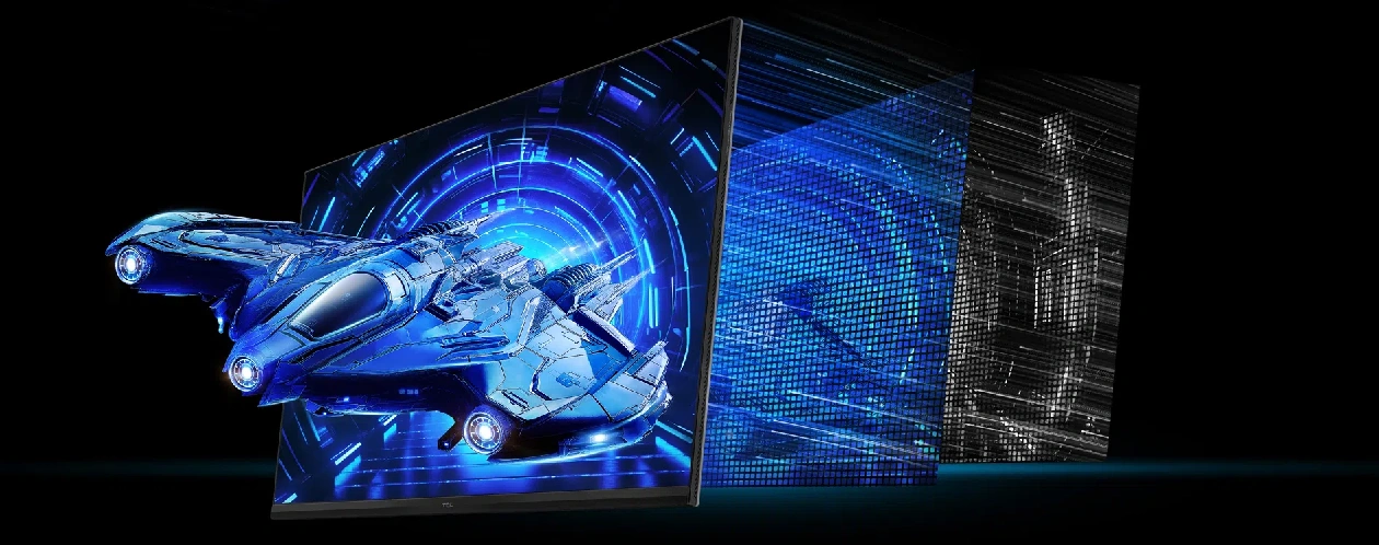 Banner principal de apresentação do Monitor Gamer TCL 25G64