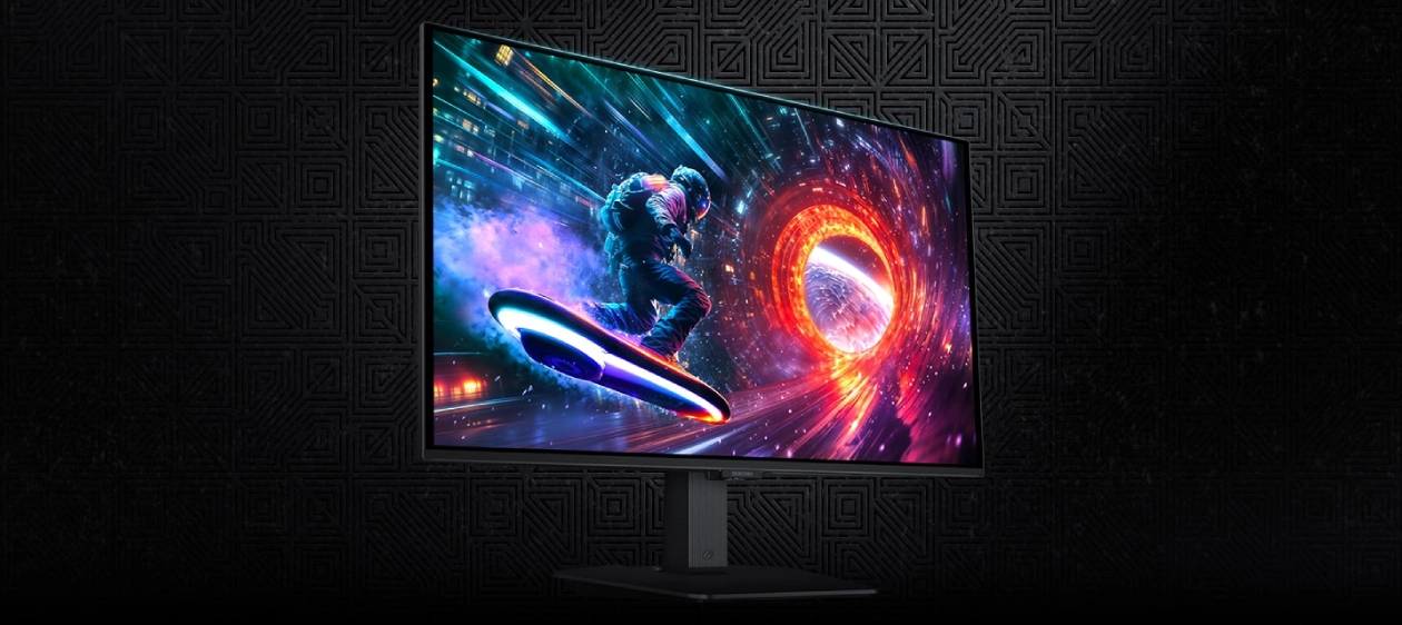 Banner principal do Monitor Gamer Samsung Odyssey G5 OLED