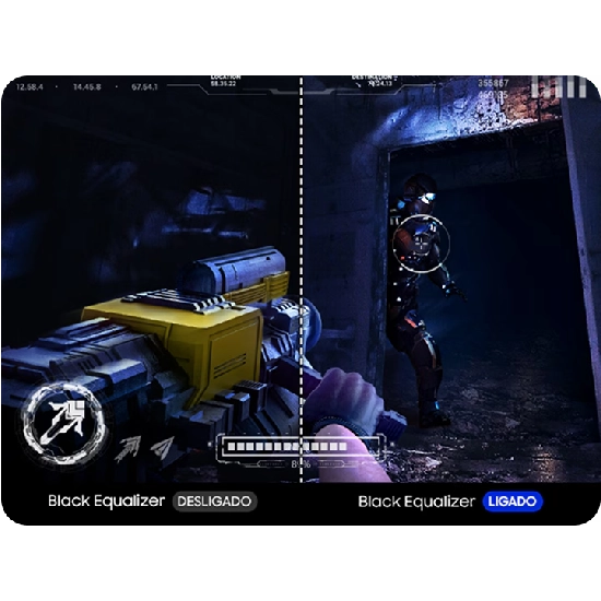 Black Equalizer revelando inimigos nas sombras