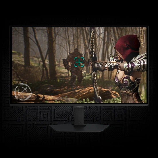 Mira virtual na tela para maior precisão em jogos de tiro