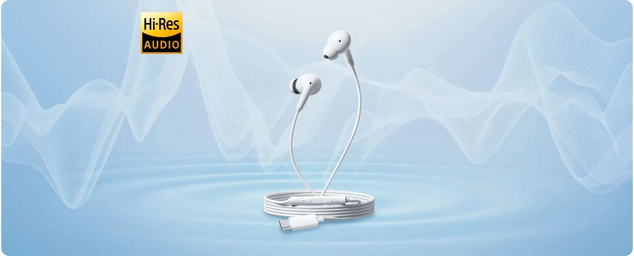 Banner de apresentação do Fone de Ouvido Edifier P230 USB-C