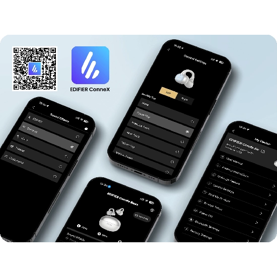 Aplicativo EDIFIER ConneX no celular