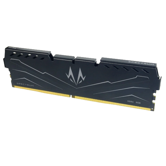 Memória DDR4 Spectrum Blitz S 8GB 3200MHz em destaque