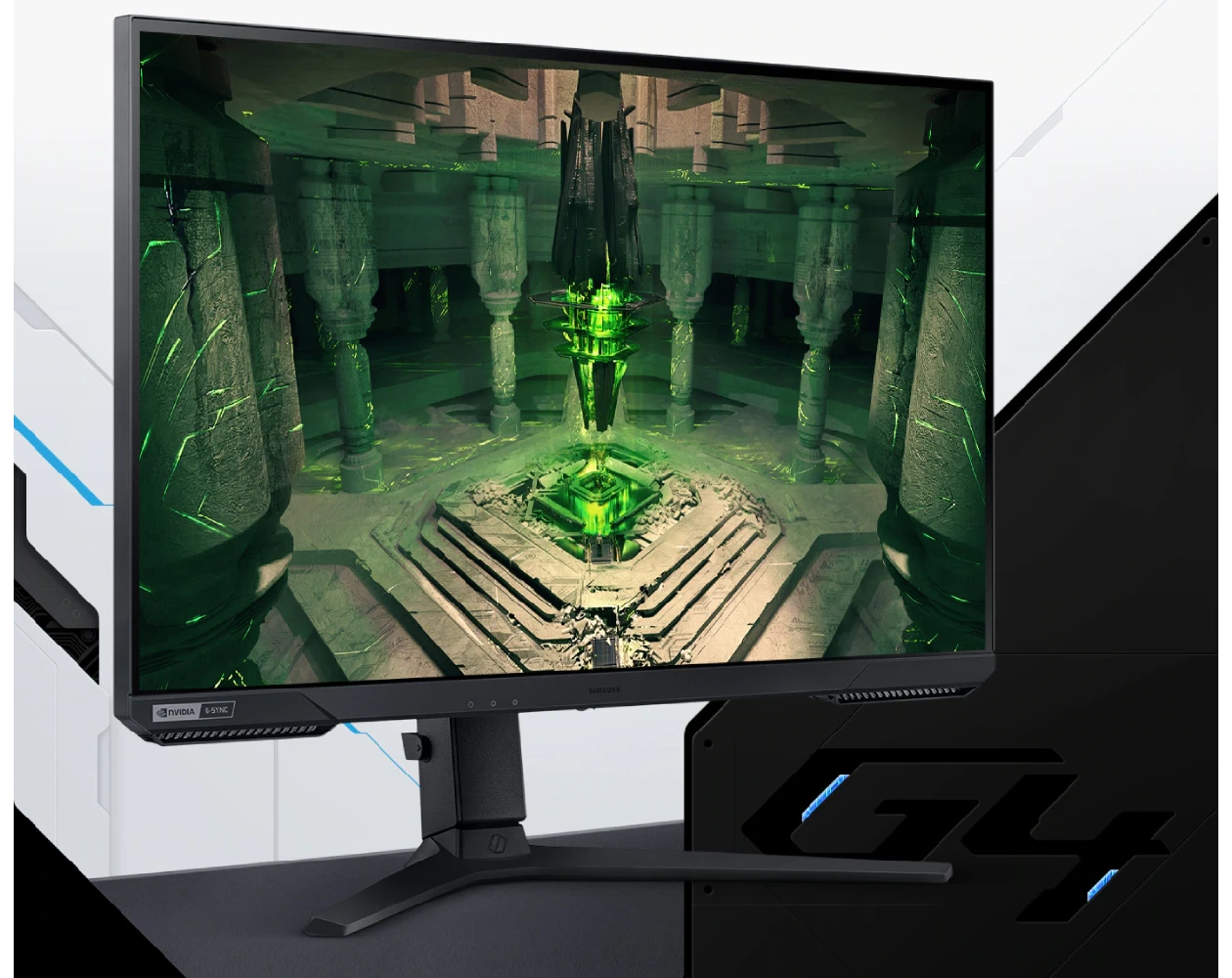 Banner de apresentação do Monitor Samsung Odyssey G4