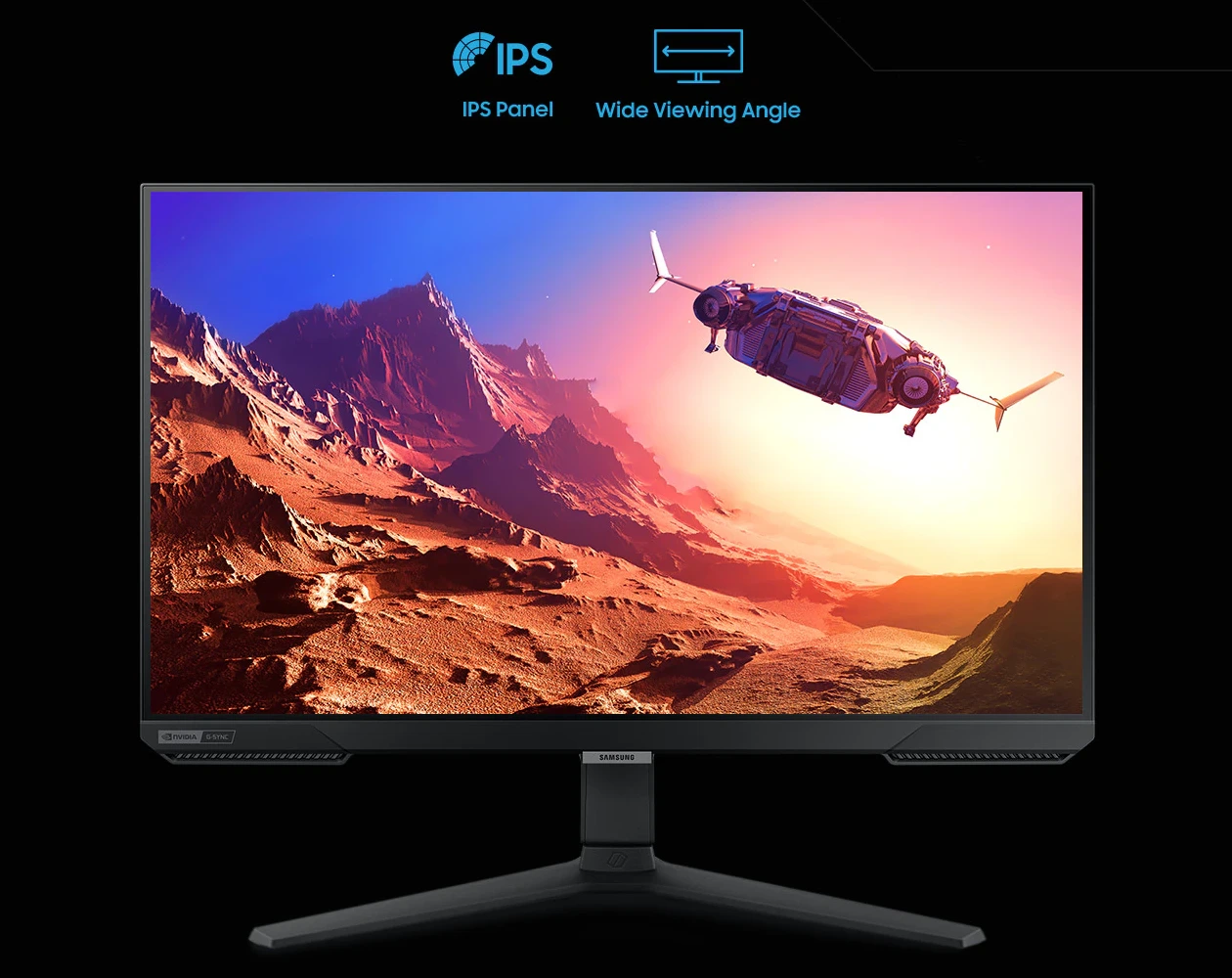 Qualidade de imagem FHD e painel IPS do Odyssey G4