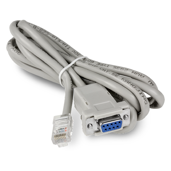 Cabo de console de gestão RJ45 para DB9 RS-232 incluso com o switch Trendnet