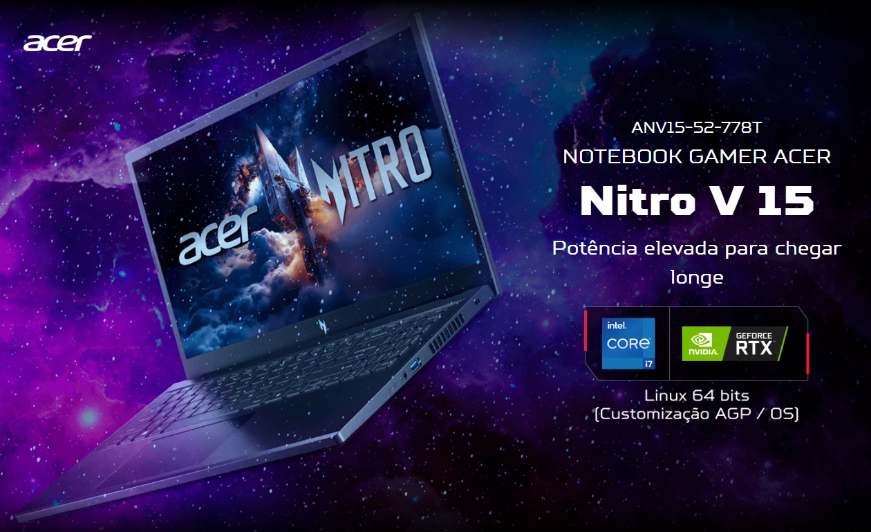 Notebook Gamer Acer Nitro V15